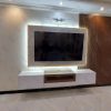جدیدترین مدل میز تلویزیون دیواری (TV wall) با ترمووال مناسب انواع تلویزیون میز ایرانیان