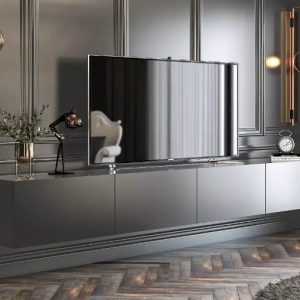 میز تلویزیون دیواری باکس چهار کشو تمام ام دی اف