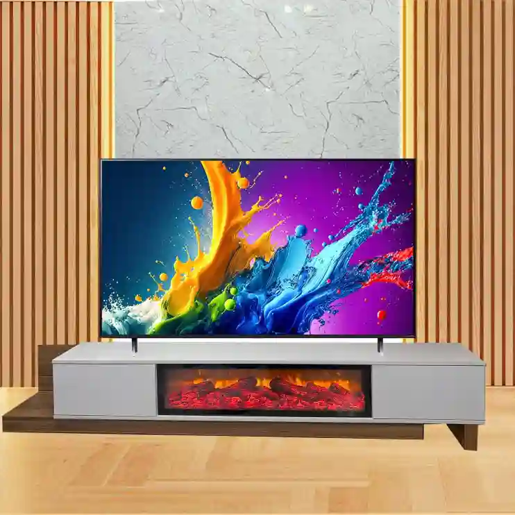 میز تلویزیون شومینه ایرانیان کد 118