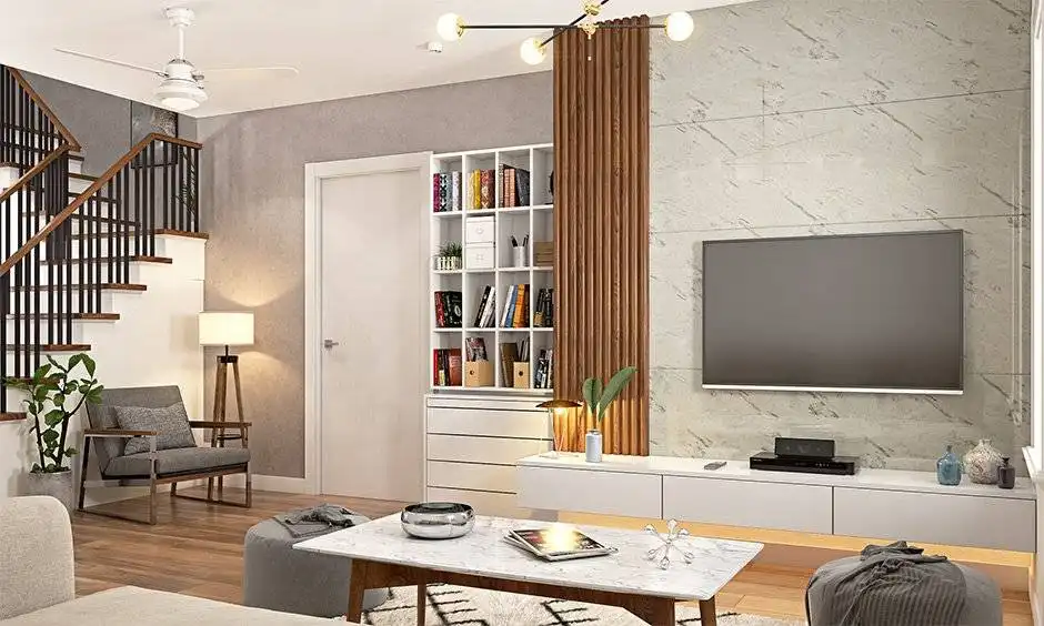 بهترین طراحی های میز تلویزیون دیواری برای یک خانه شیک
