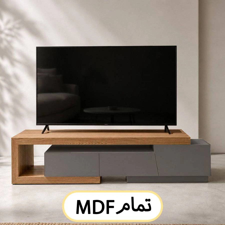 میز تلویزیون تمام ام دی اف درجه یک کد 116