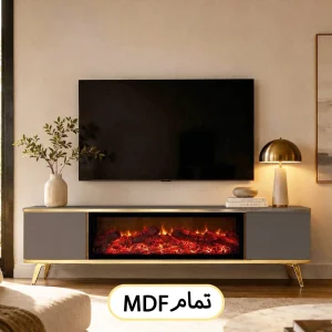 میز تلویزیون شومینه ایرانیان کد 134