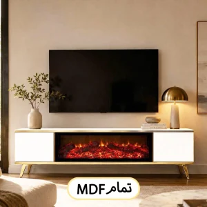 میز تلویزیون شومینه ایرانیان کد 134