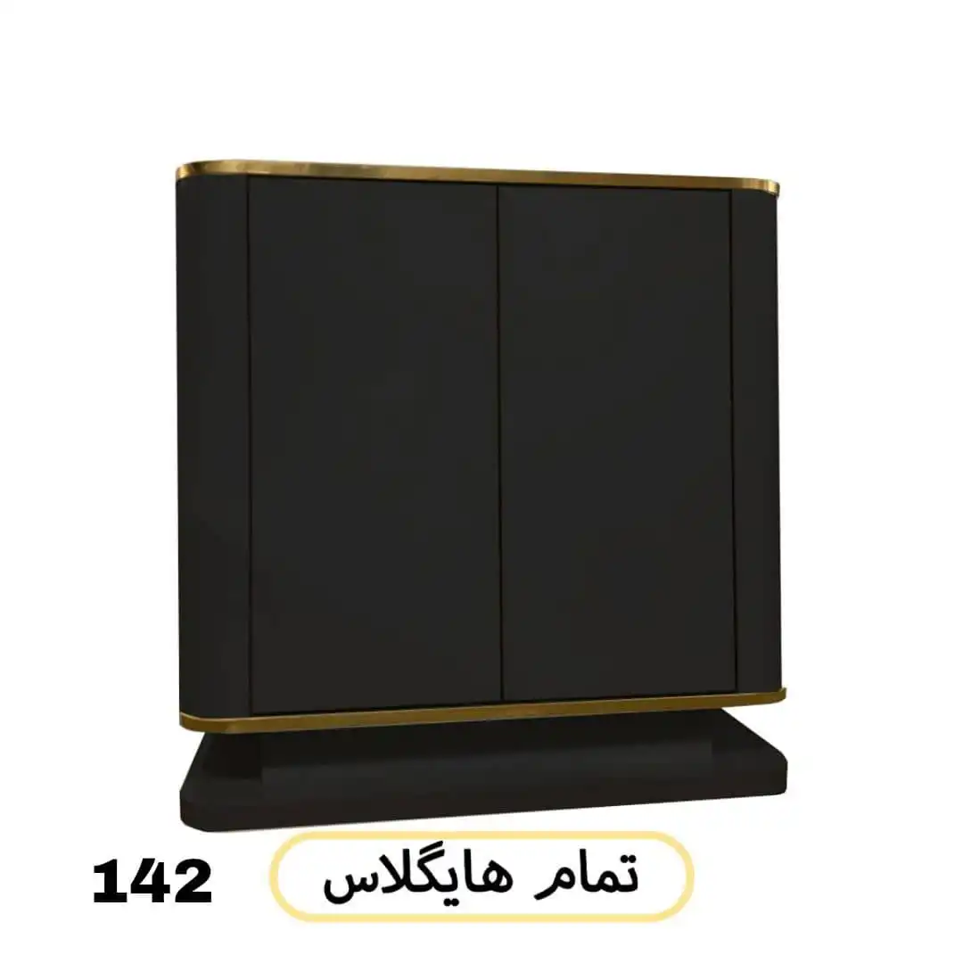 جا کفشی طرح جدید کد ۱۴۲ هایگلاس مشکی جا کفشی طرح جدید کد ۱۴۲ هایگلاس مشکی