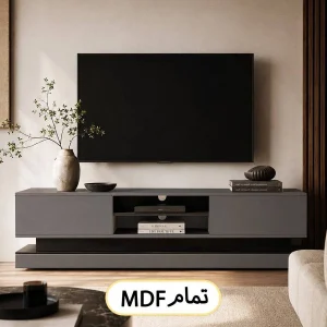 میز تلویزیون تمام ام دی اف درجه یک کد 136