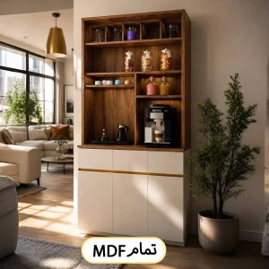 میز کافی بار و بوفه MDF مدرن مدل آرتین